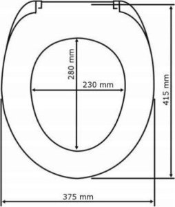 Deska bidetowa Wenko Deska sedesowa SAMOS - Duroplast, wolnoopadająca, WENKO 8