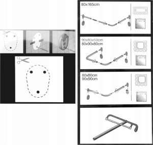 Wenko Uniwersalny drążek do zasłony prysznicowej, Ø 2,5 cm, WENKO 6