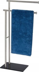 Wenko Stojak na ręczniki LIMA - 2 ramienny, stal nierdzewna, WENKO 2