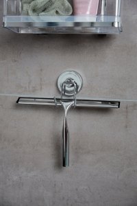 Wenko Ściągaczka wody, Vacuum-Loc - stal nierdzewna, WENKO 3