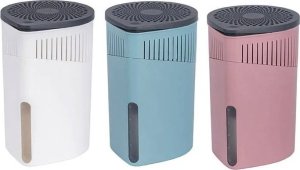 Wenko Pochłaniacz wilgoci, kolor turkusowy, szara pokrywa, wkład z chlorku wapnia, zapobiega powstawaniu pleśni, wymiary 15x23x15 cm 14