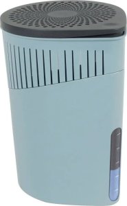 Wenko Pochłaniacz wilgoci, kolor turkusowy, szara pokrywa, wkład z chlorku wapnia, zapobiega powstawaniu pleśni, wymiary 15x23x15 cm 6