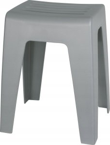 Wenko Taboret łazienkowy KUMBA, kolor szary, WENKO 2