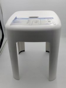 Wenko Bath Stool Alaska, white 4