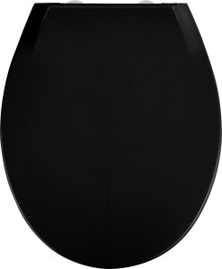 Deska bidetowa Wenko Toilet seat Kos black Easy Close Thermop 1