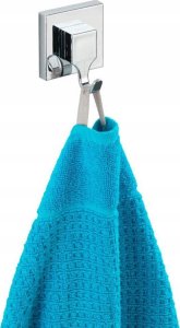 Wenko Wieszaki łazienkowe SQUARE 2 sztuki, Vacuum - Loc, Wenko 3