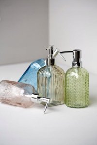 Dozownik do mydła Wenko Dozownik na mydło w płynie VETRO, szklany, WENKO 3