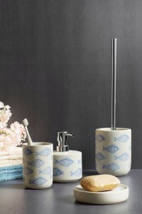 Dozownik do mydła Wenko Dozownik na mydło ceramiczny AQUAMARIN, 2