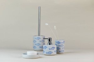 Dozownik do mydła Wenko Dozownik na mydło ceramiczny AQUAMARIN, 3