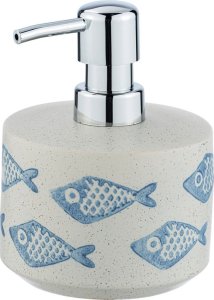 Dozownik do mydła Wenko Dozownik na mydło ceramiczny AQUAMARIN, 7