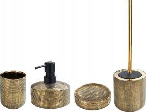 Wenko Mydelniczka ceramiczna RIVARA, złota, WENKO 7