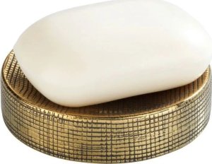 Wenko Mydelniczka ceramiczna RIVARA, złota, WENKO 8