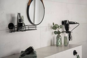 Wenko Uchwyt na suszarkę do włosów MILAZZO Vacuum-Loc, czarny, WENKO 3