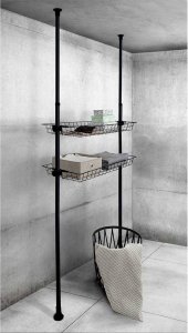 Wenko Drążek do garderoby, szyna do szafy HERKULES 165-300 cm, WENKO, WENKO 5