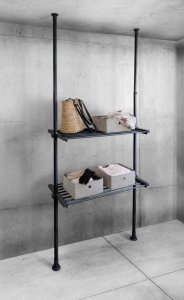 Wenko Drążek do garderoby, szyna do szafy HERKULES 165-300 cm, WENKO, WENKO 10