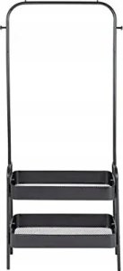 Wenko Wieszak na ubrania stojący KALI, z miejscem na buty i torebki, 75 x 165 x 30 cm, WENKO 4