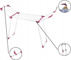Wenko Suszarka SUMMER na pranie - rozkładana, wolnostojąca, WENKO 10