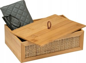 Wenko Pojemnik na kosmetyki ALLEGRE BAMBOO, 22 x 7 x 15 cm 3