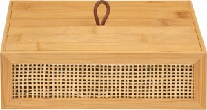 Wenko Pojemnik na kosmetyki ALLEGRE BAMBOO, 22 x 7 x 15 cm 6