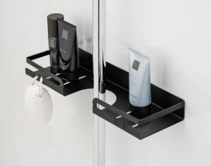 Wenko Półka na drążek prysznicowy, stal nierdzewna, Altarella, WENKO 2