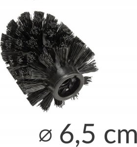 Wenko Szczotka WC ze szczelnym pojemnikiem ze stali nierdzewnej OLMEDO, Ø 8,5 cm 5