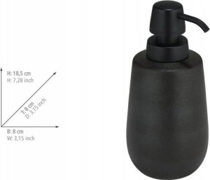 Dozownik do mydła Wenko Ceramiczny dozownik NERNO, Ø 8 cm, 490 ml 2