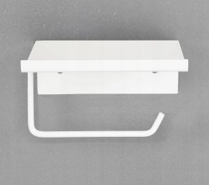 Wenko Metalowy uchwyt na papier z półeczką DESULO 5