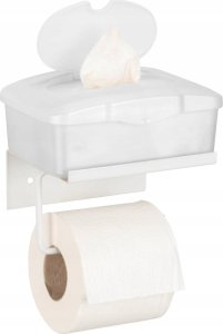 Wenko Metalowy uchwyt na papier z półeczką DESULO 6