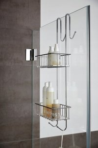 Wenko Półki łazienkowe CADDY, stal nierdzewna, WENKO 3