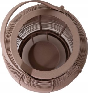 Home Styling Collection Lampion metalowy z uchwytem, 16 x 19 cm 5