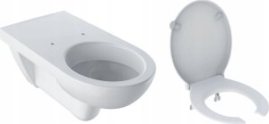 Miska WC Geberit Geberit wisząca miska WC Selnova Comfort, lejowa, długa 501.044.00.7 1