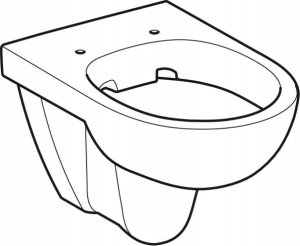 Miska WC Geberit Geberit lejowa, wisząca miska WC Selnova Rimfree 500.265.01.1 2