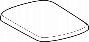 Deska sedesowa Geberit Geberit deska sedesowa Selnova Square, mocowanie od góry 500.336.01.1 3