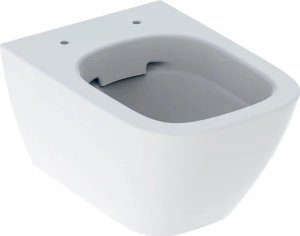 Miska WC Geberit Geberit lejowa, krótka, wisząca miska WC Smyle Square Rimfree 500.379.01.1 1