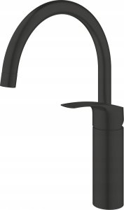 Bateria kuchenna Grohe Grohe jednouchwytowa bateria zlewozmywakowa DN 15 Eurosmart czarny mat 332022433 3