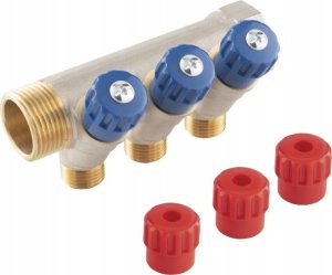 Ferro Ferro rozdzielacz sanitarny 3/4"x1/2", 3-drogowy RDW200300 3