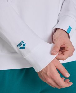 Arena Bluza sportowa z kapturem ocieplana kangurka Arena Planet Water R.L 10