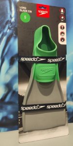 Speedo Płetwy Treningowe Pływackie Speedo Long Blade Silver/Grey R.40/41 7