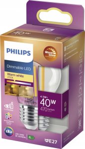 Philips Philips 8719514324411, 3.4 W, 40 W, E27, 470 lm, 15000 h, Warm glow 2