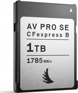 Karta Angelbird Angelbird Technologies AVP1T0CFXBSE - 1 TB - CFexpress - 1785 MB/s - 1550 MB/s - Staubresistent - Magnetsicher - Feuchtigkeitsbeständig - Schockresistent - Röntgensicher - Schwarz - Silber (AVP1T0CFXBSE) 1