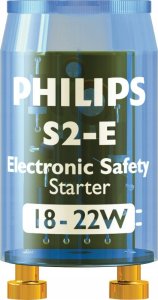 Philips Philips S2E 18-22W SER 220-240V BL UNP/20X25BOX, Lighting starter, Blue, AC, 220-240 V 1