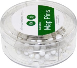 Stickn B.N.T 745900, White, 4 mm, 20 mm, 55 mm, 55 mm, 20 mm 1