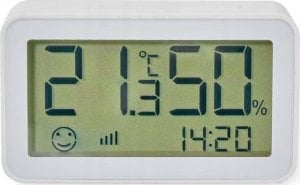 Nawilżacz powietrza Nedis Nedis ZBSC30WT, White, Indoor hygrometer, Indoor thermometer, Hygrometer, Thermometer, Hygrometer, Thermometer, Plastic, 0 - 95% 1