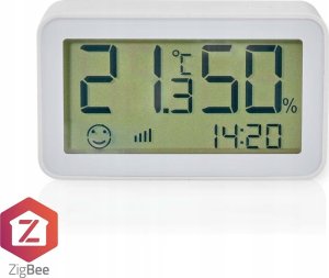 Nawilżacz powietrza Nedis Nedis ZBSC30WT, White, Indoor hygrometer, Indoor thermometer, Hygrometer, Thermometer, Hygrometer, Thermometer, Plastic, 0 - 95% 2