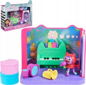 Spin Master Gabby's Dollhouse - Deluxe Room - Daniel James catnip Goovy music Room /Figures 1