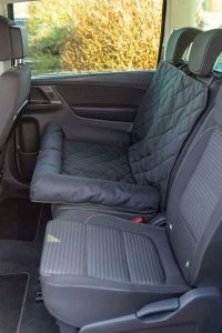 Trixie Trixie Car seat cushion, double, 95 × 10 × 50 cm, black 12