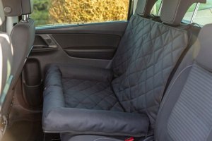 Trixie Trixie Car seat cushion, double, 95 × 10 × 50 cm, black 3