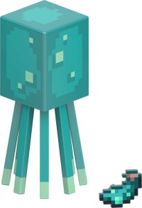 Mattel Minecraft Glow Squid, 6 yr(s), Blue 1