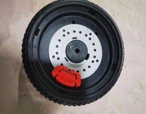 Jamara Tyres front Ride-on Audi TT RS 12V - *Accessories: Only the tyres!* 2