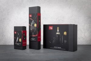Vacu Vin Wine Saver Stainless Steel Gift box 7